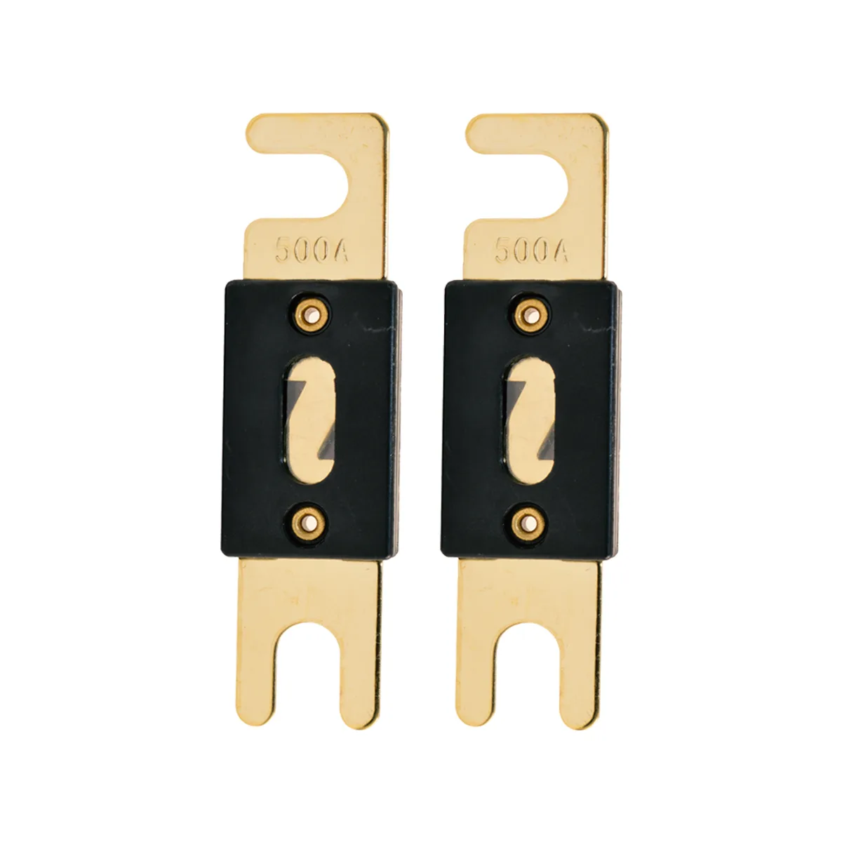 The Wires Zone The Wires Zone GANL500-2 500A gold-plated ANL fuse amplifier 2-pack — product photo