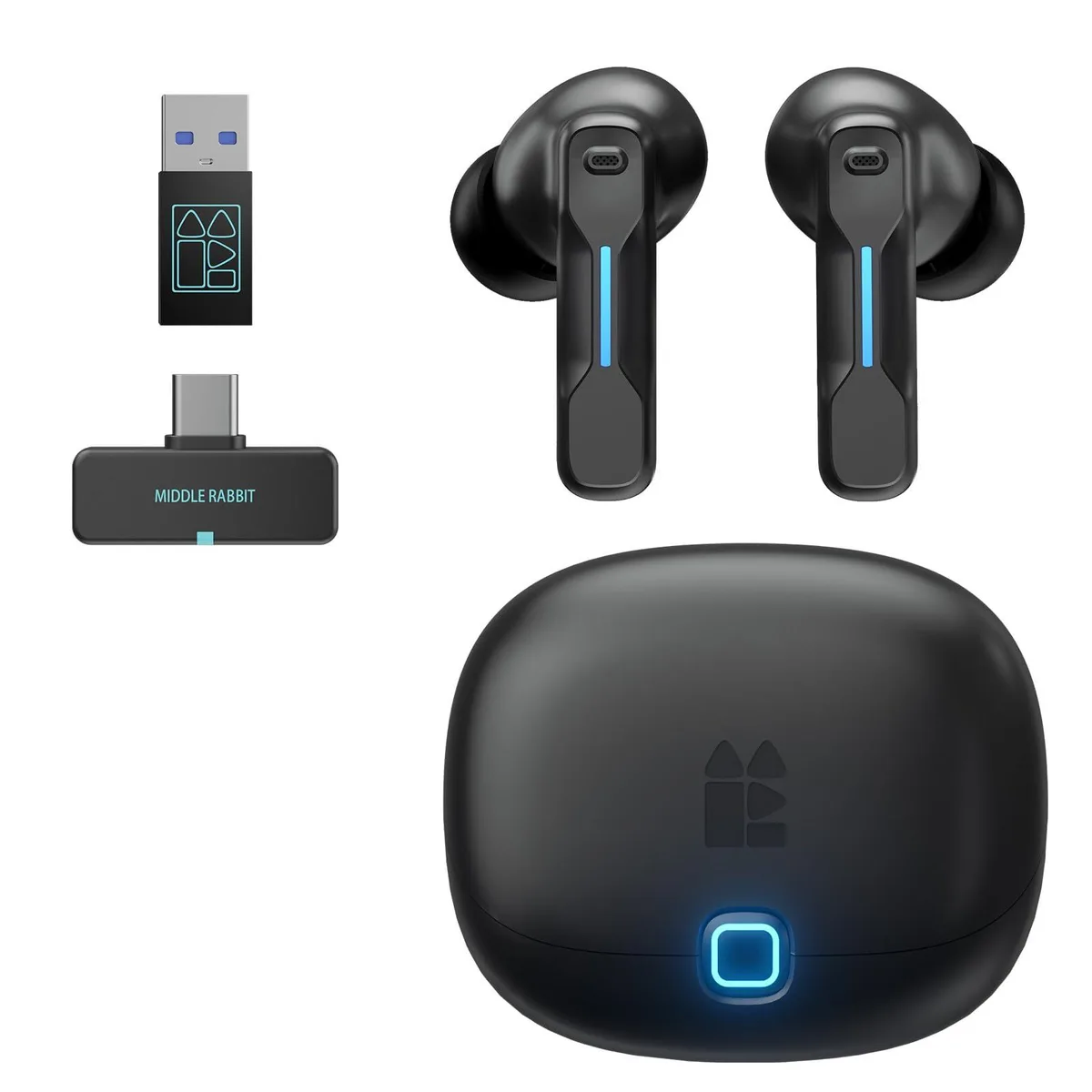 Mi SW5 Wireless Earbuds 2.4G Bluetooth 5.4 20ms 8h — product photo