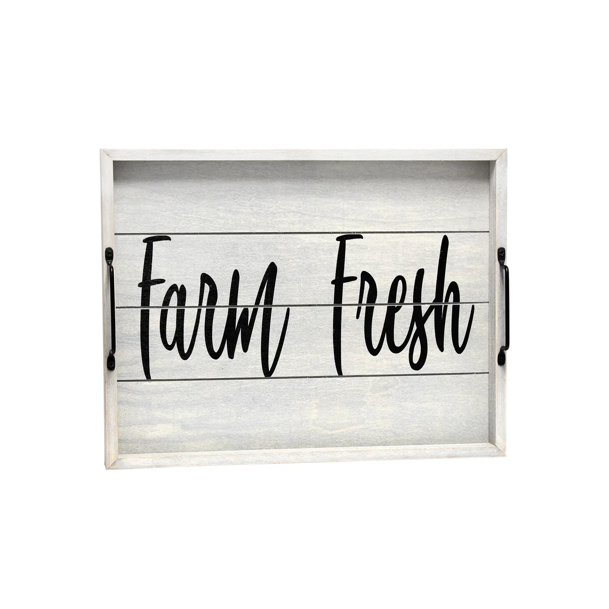 Elegant Designs Elegant Designs "Farm Fresh" Wood Serving Tray 15.50" x 12 — product photo
