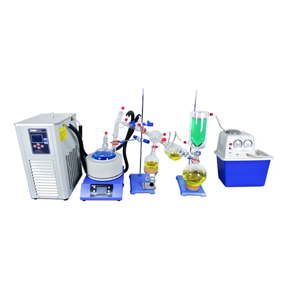 HNZXIB HNZXIB SPD-2L 2L Short-Path Distillation Instruments 220V Desktop Kit — product photo