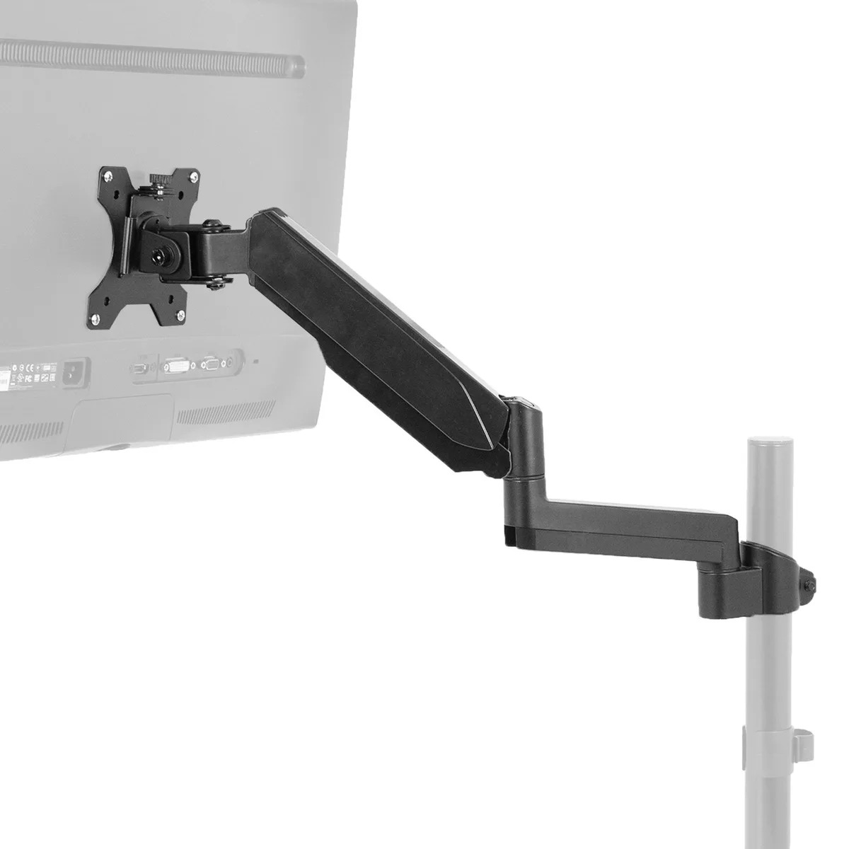 VIVO VIVO PT-SD-AM01K Black Pneumatic Monitor Arm 17-32in 2.2-19.8lbs — product photo