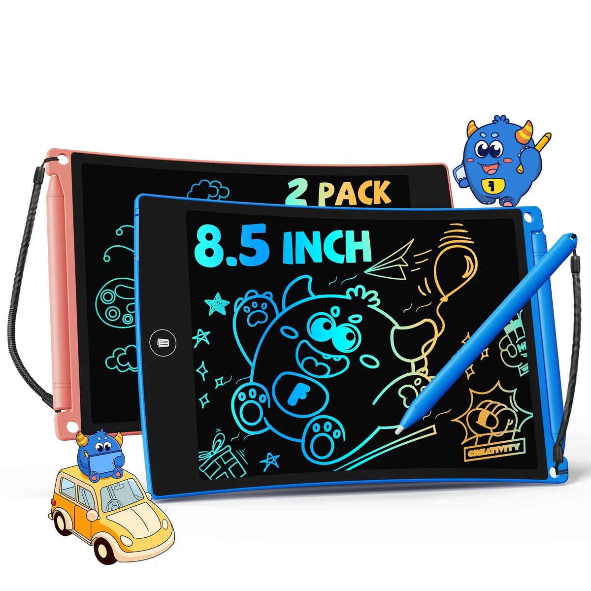  TEKFUN LCD27 8.5in 2 Pack Drawing Board — product photo