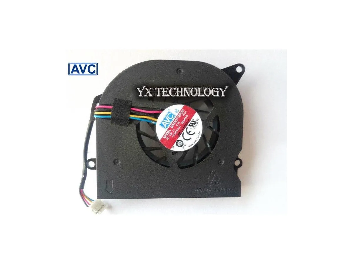 Small black plastic laptop cooling fan with cable