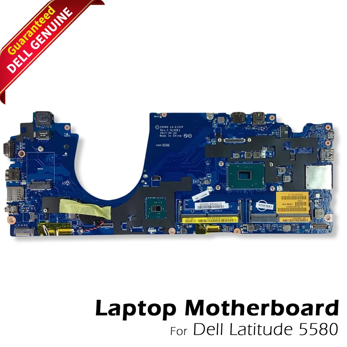 DELL DELL Latitude 5580 Intel Motherboard i5-7300H LA-E151P 31V07 — product photo