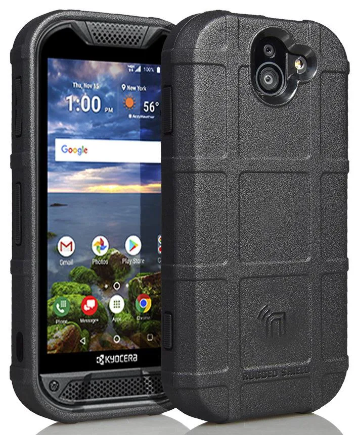 Nakedcellphone Nakedcellphone Special Ops Rugged Shield Case for Kyocera Duraforce Pro 2 E6910/E6920 Black — product photo