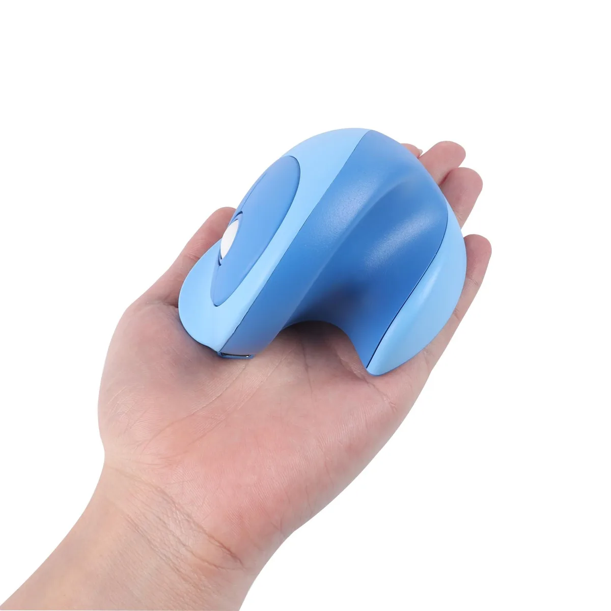 Barrow Mods Barrow Mods Mini Ergonomic Mouse Blue 2 in 1 Accessory — product photo