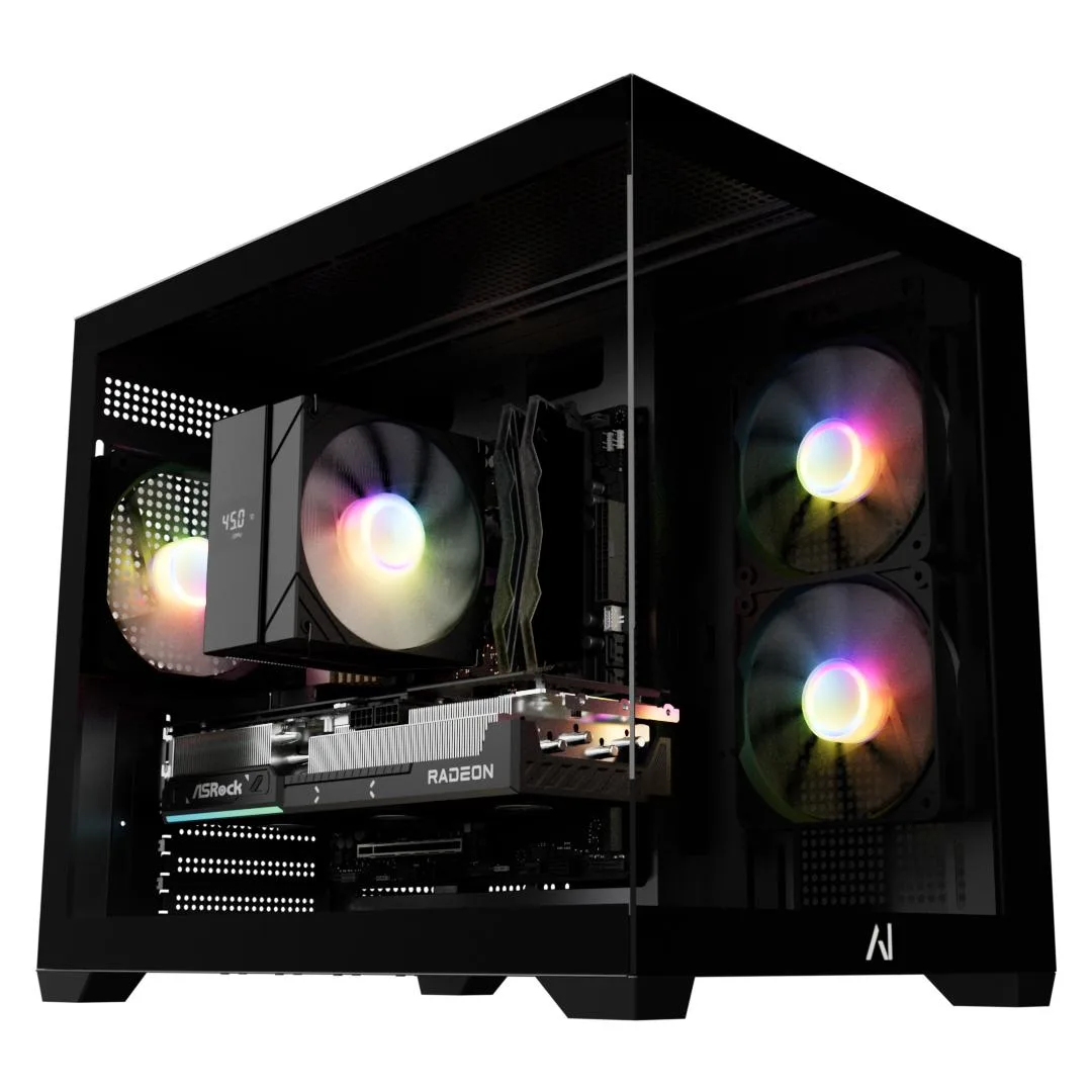 Andromeda Insights Andromeda Insights UBG-RX9060XT8GB-9600X-1TB-16GB-650W-BLK gaming PC — product photo