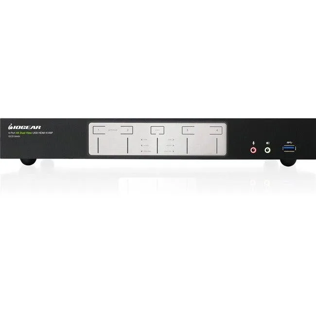 IOGEAR IOGEAR GCS1944H 4-Port 4K Dual View KVMP Switch — product photo