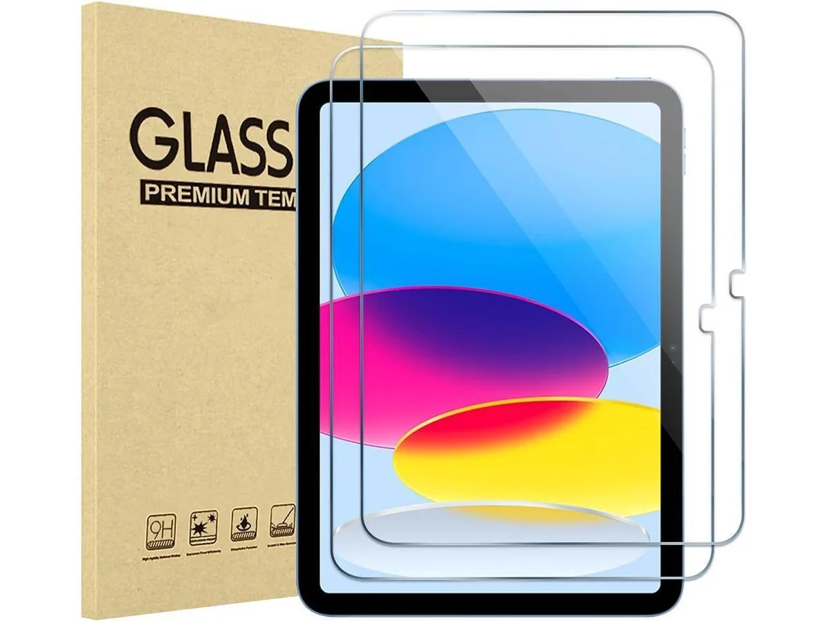 BONAEVER BONAEVER A2696 2-pack tempered glass screen protector for iPad 10.9 10th gen 2022 — product photo