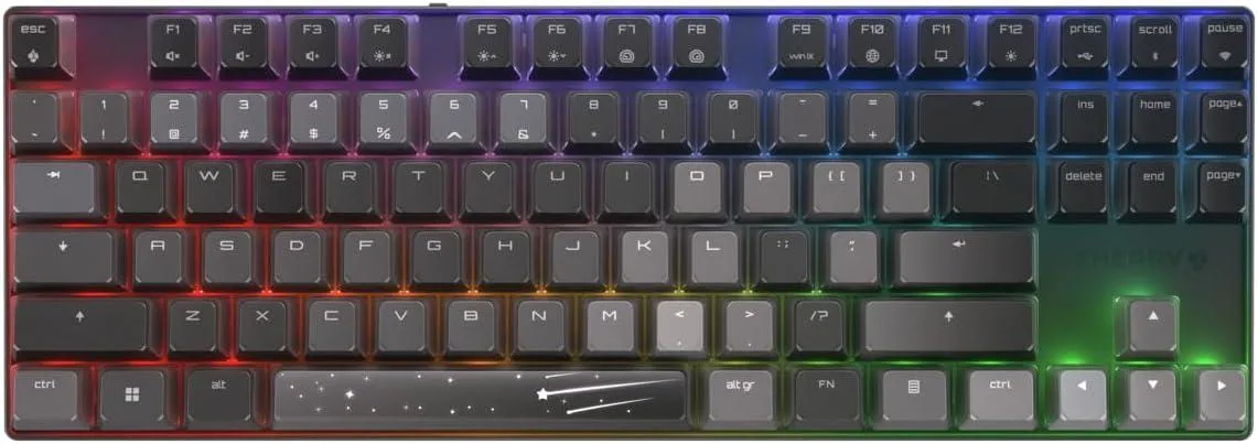 Cherry Cherry MX 8.2 TKL Wireless Gaming Keyboard XAGA Black MX2A Brown Switch — product photo
