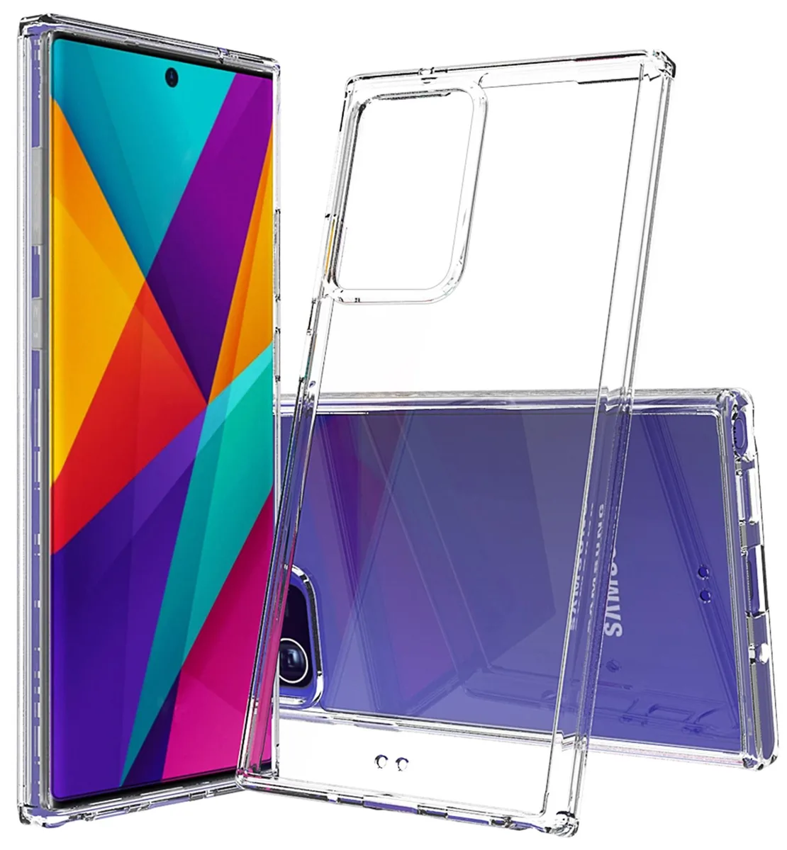 Nakedcellphone Nakedcellphone AquaFlex Clear Case for Samsung Galaxy Note 20 Ultra — product photo