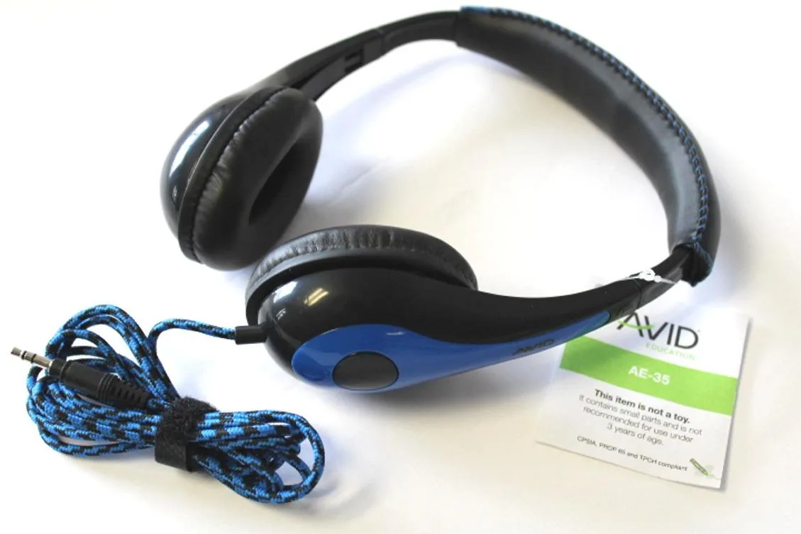 Avid Avid AE-35 Education Series Headset Blue — product photo