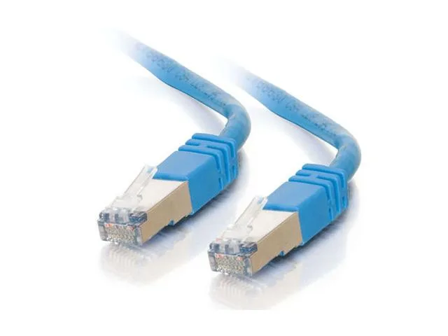 Cables To Go Cables To Go 27241 Cat5e Shielded Snagless Network Ethernet Cable Blue 3 ft — product photo