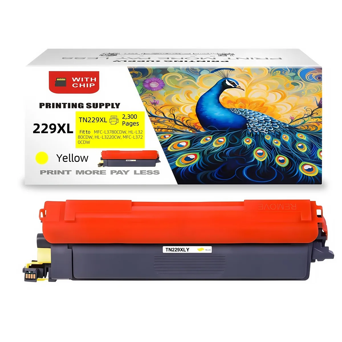 Aster Graphics Inc Aster Graphics Inc TN229XL Yellow Toner Cartridge — product photo