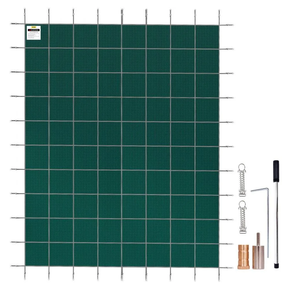 VEVOR VEVOR Pool Safety Cover 20x40ft Green 22x42ft PP .35mm — product photo
