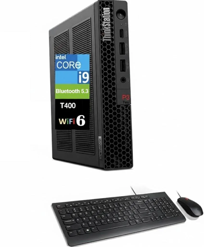 Lenovo Lenovo ThinkStation Mini Desktop i9-14900 T400 4GB 16GB DDR5 2TB NVMe Win 11 Pro — product photo
