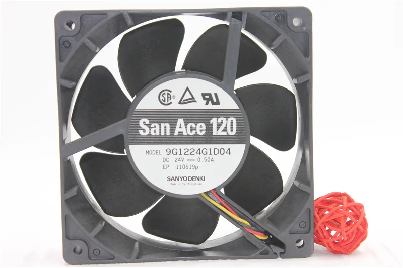 Fans Fans 9G1224G1D04Size power inverter 24V 0.50A 12038 3-wire — product photo