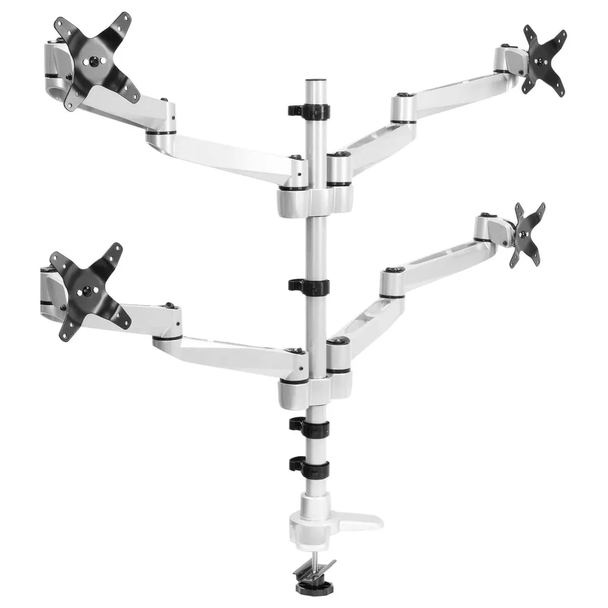 Mount-It Mount-It MI-63151 Articulating Quad Monitor Desk Mount 13-27 Inch — product photo