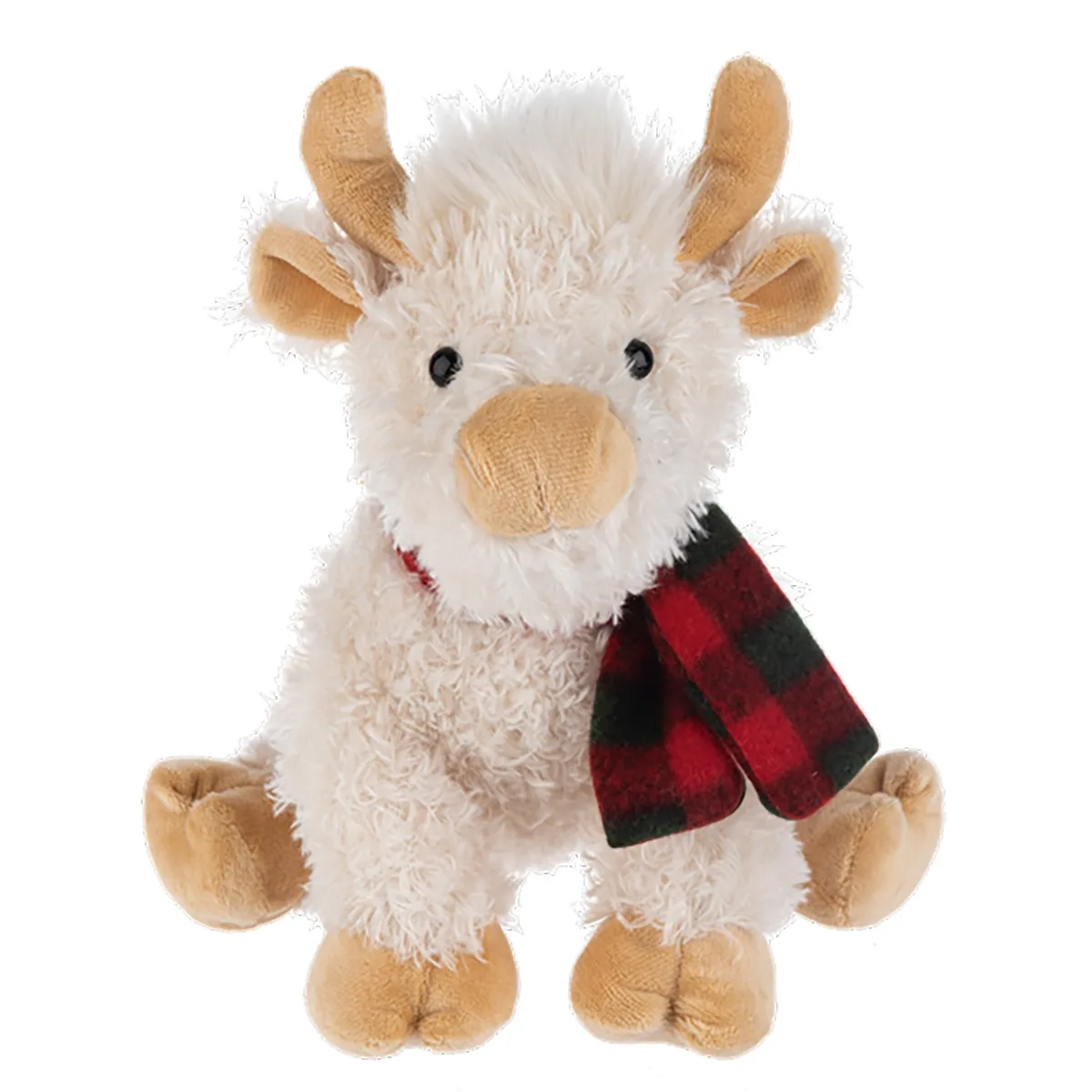 Ganz Ganz Hennie Highland Cow with Scarf Plush 9.5 — product photo