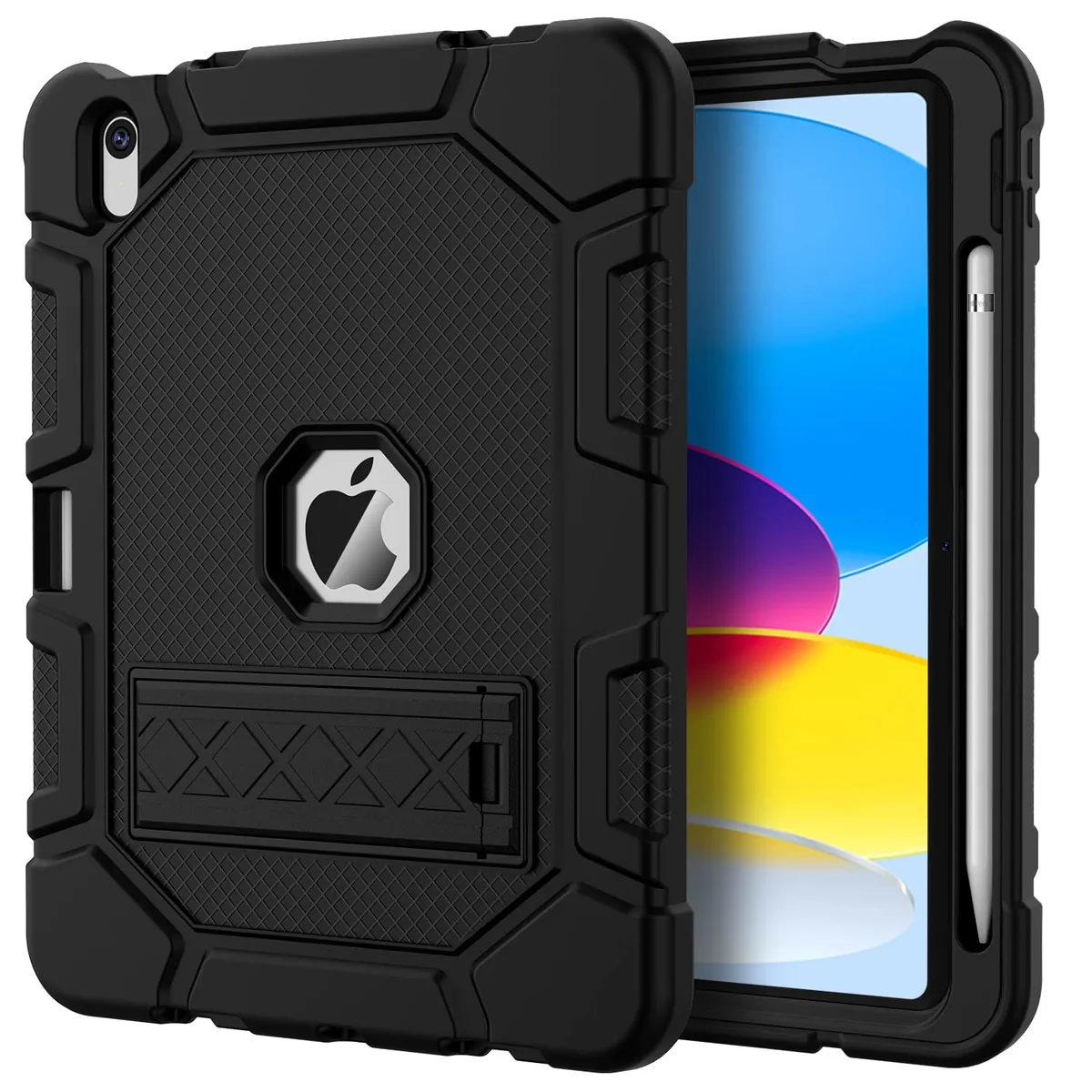 Speck case for iPad 10th Gen 10.9" 2022 & 11th Gen 11" 2025, Black — product photo