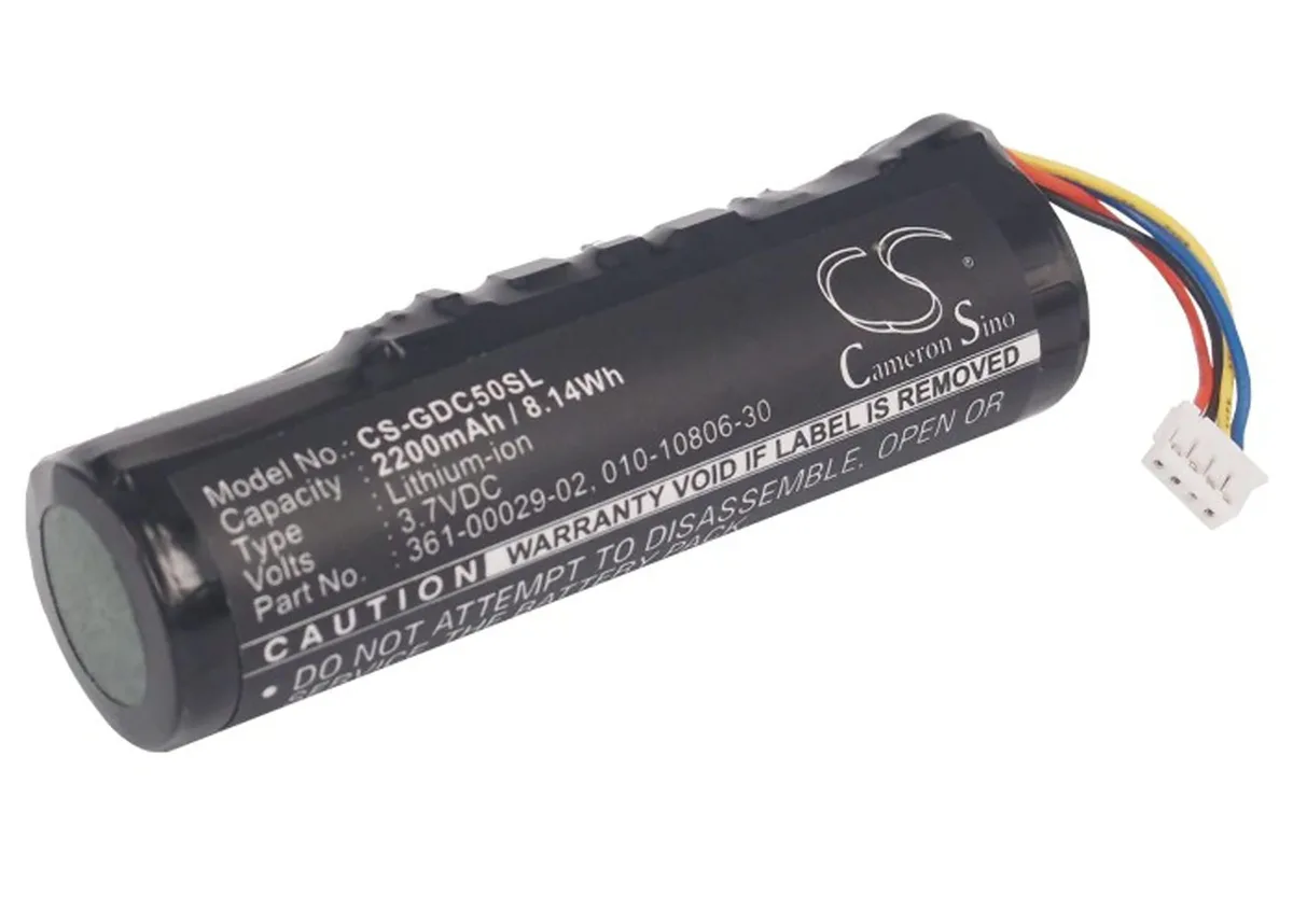 Cameron &amp; Co Cameron &amp; Co Battery for Garmin Alpha 100, TT 10, TT 15 2200mAh 3.7V — product photo