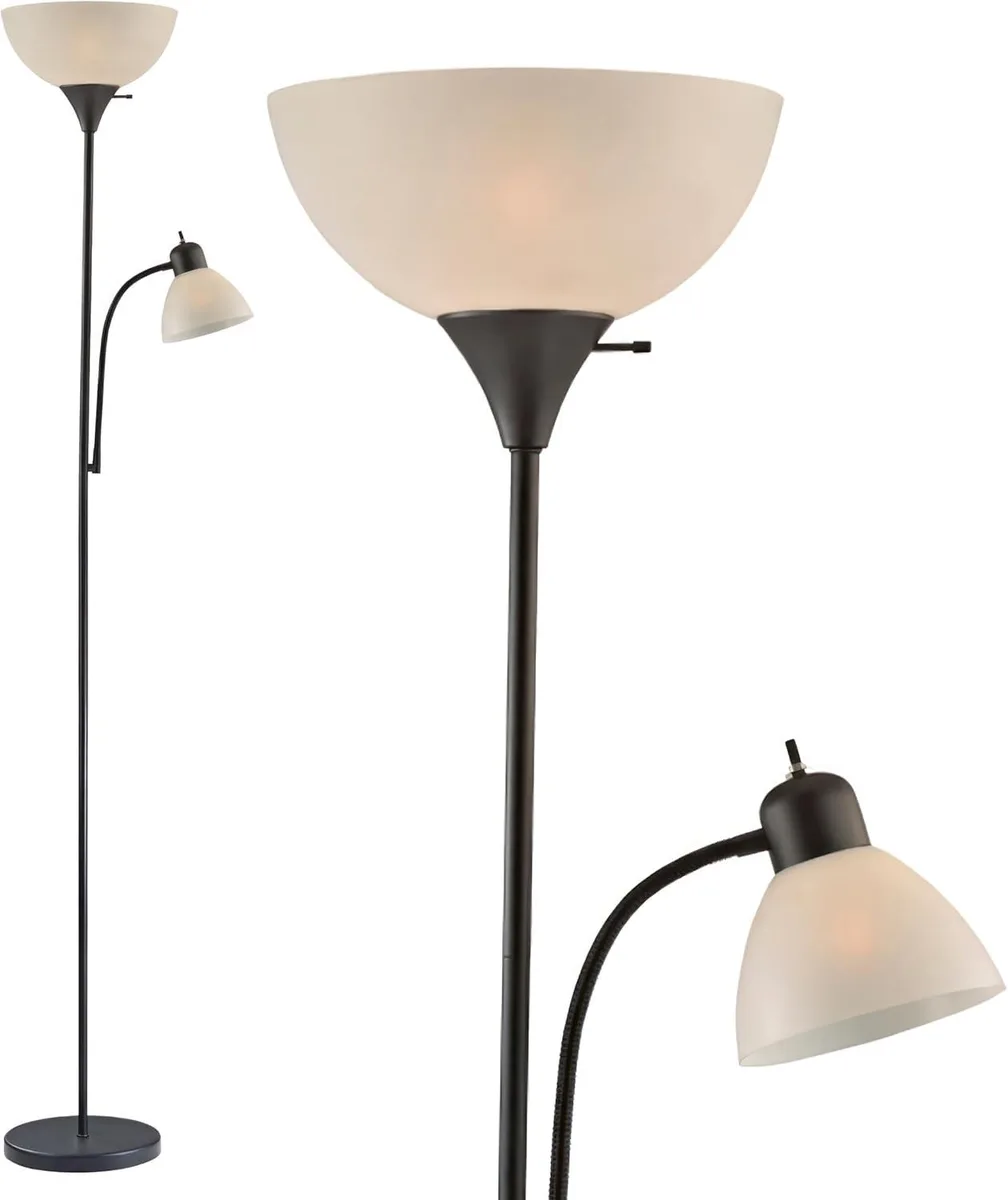 TUKO TUKO Adjustable Black Floor Lamp 72 — product photo