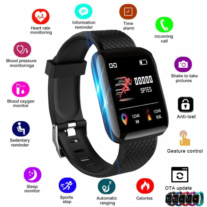 OEM Tools OEM Tools D13 Smart Watch 1.3in Black 80mAh IP67 — product photo