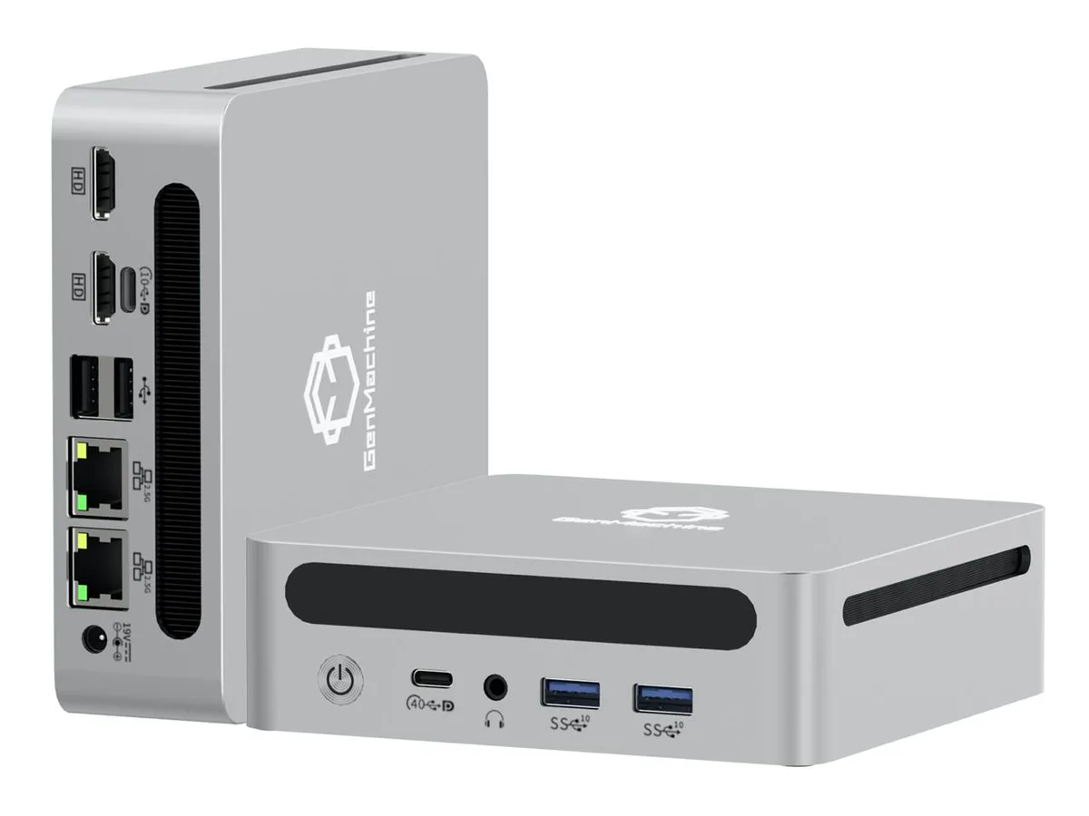GenMachine GenMachine Mini PC Ryzen 7 7735HS 32GB LPDDR5 512GB desktop PC — product photo