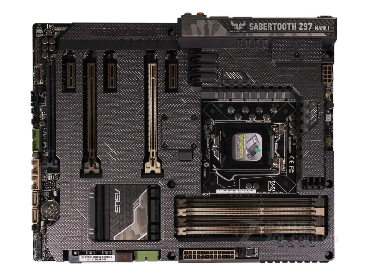 ASUS ASUS SABERTOOTH Z97 MARK 1 LGA 1150 Intel motherboard — product photo