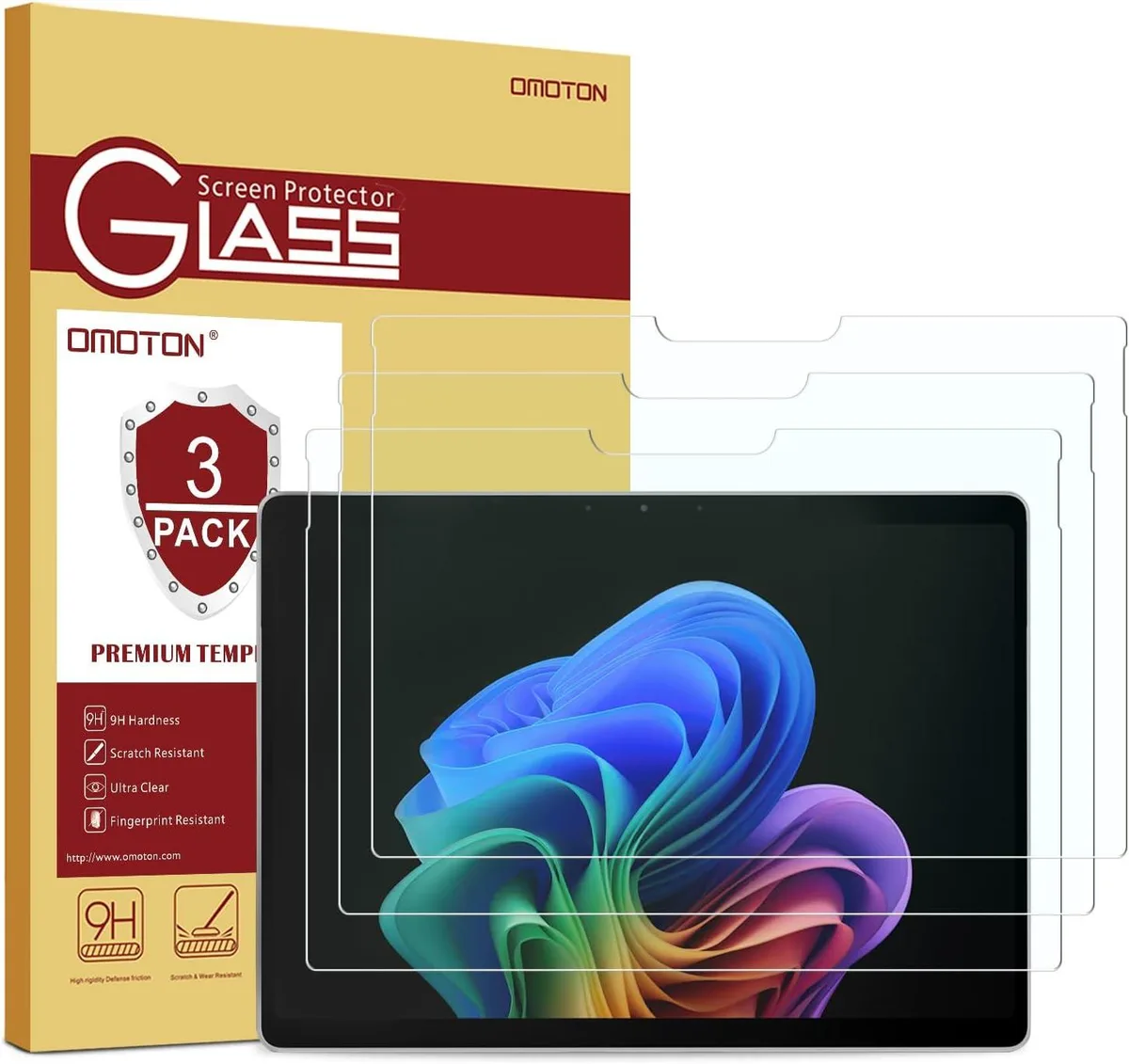 Leelbox Leelbox 3 Pack Screen Protector Surface Pro 11 10 9 8 X 13 Inch .25mm — product photo