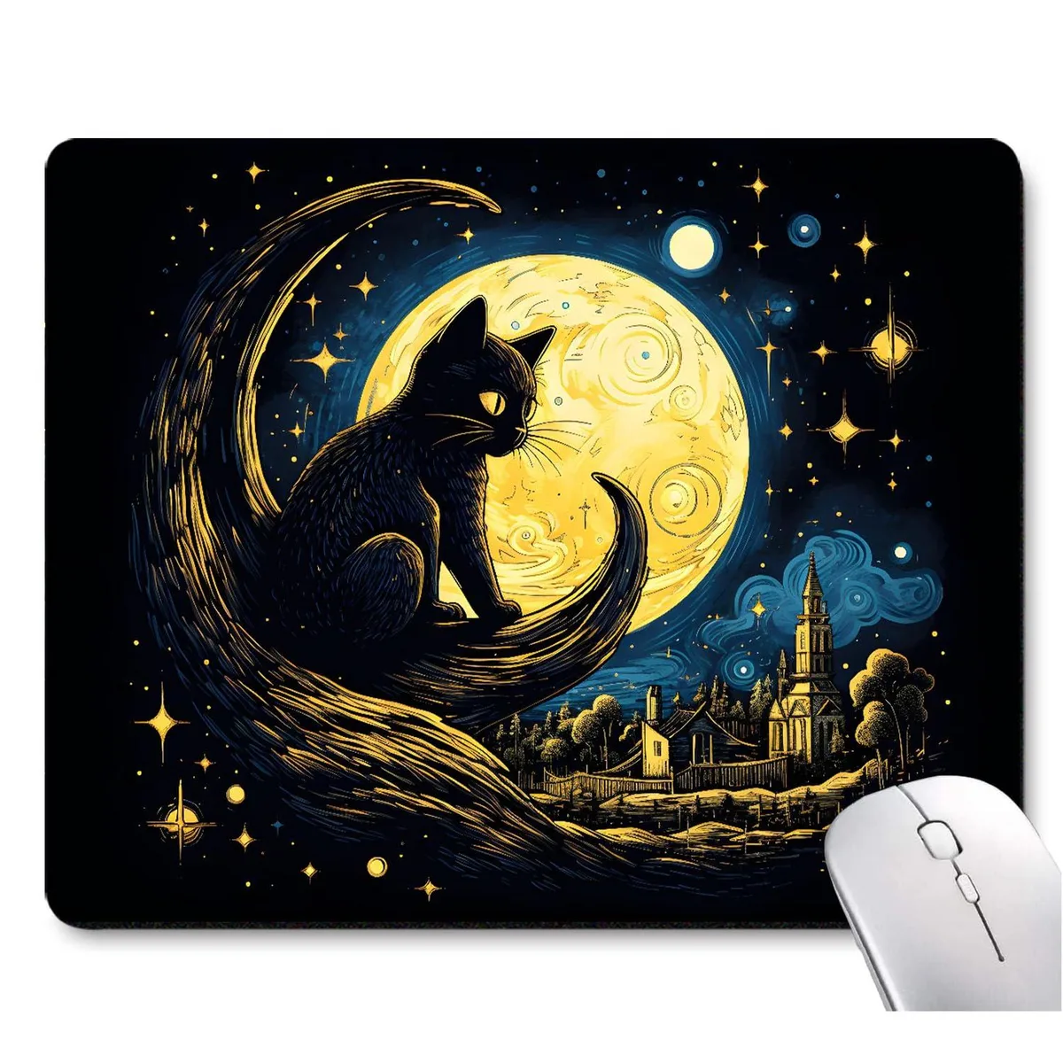  GRZDEAL RHXcat06 C-06 mouse pad 240 x 200 x 3 mm — product photo