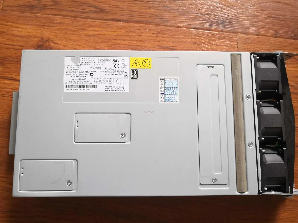 Supersuperuncle Supersuperuncle IBM 8522 2980W server power supply 69Y5845 69Y5844 39Y7415 39Y7414 — product photo