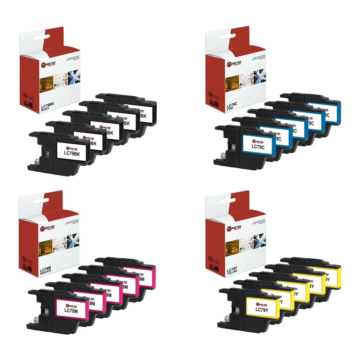 Laser Tek Services Laser Tek Services LC79 4-colour 20-pack ink cartridge — product photo