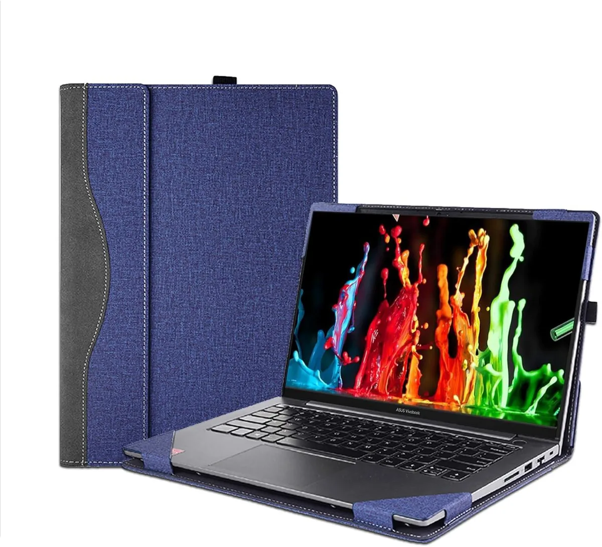 BONAEVER BONAEVER 15.6 inch ASUS VivoBook Pro 15 OLED Laptop Case Blue — product photo