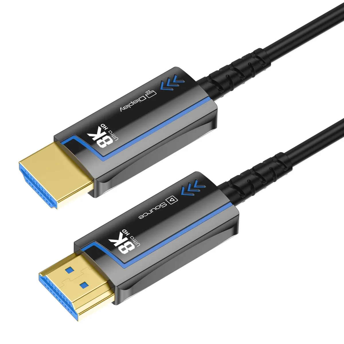 Bolton Technical Bolton Technical 2 in 1 Accessory 8K Fiber Optic HDMI 2.1 Cable 6.6FT — product photo