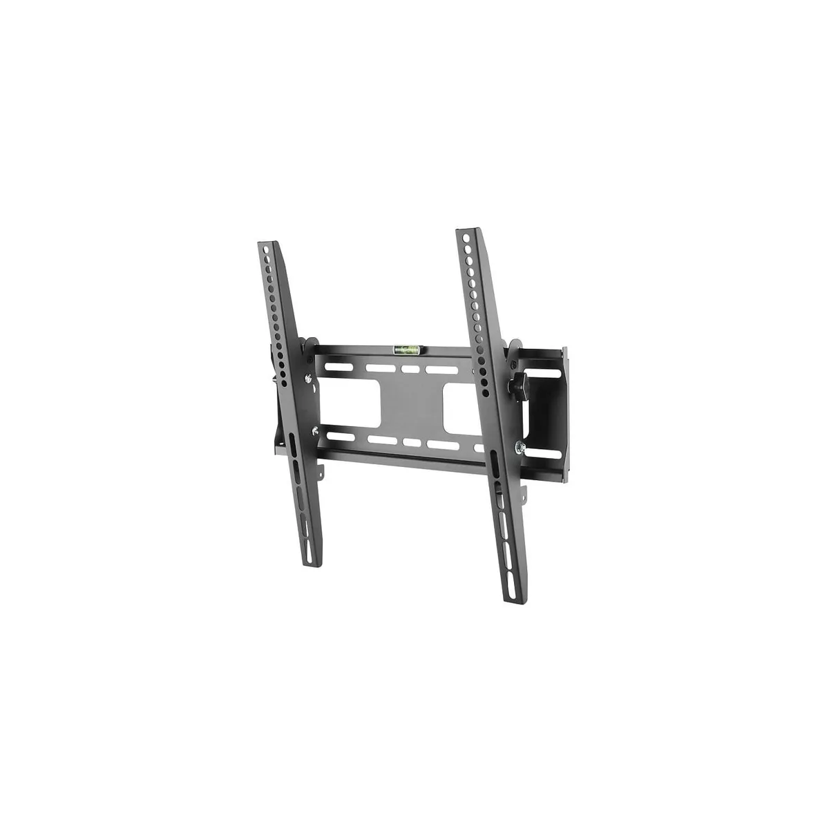 Atdec ADWT5040 flat wall mount, matte black finish, 56 mm offset from wall