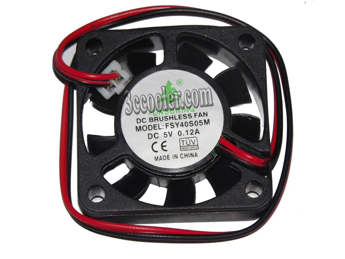 OEM Industries OEM Industries FSY40S5M 40x10mm CPU cooler 5V 0.12A 2-pin — product photo