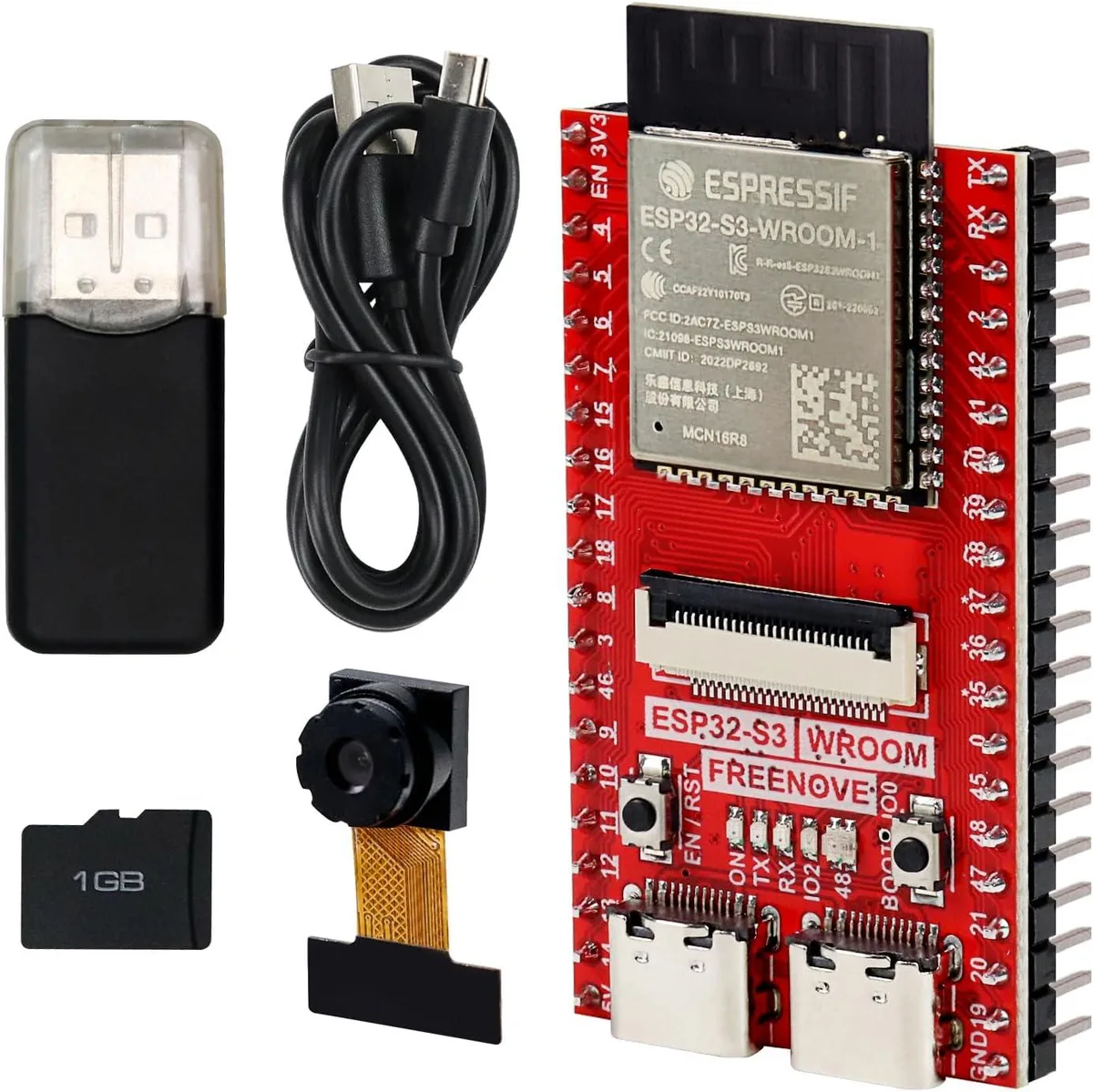 MCDODO MCDODO ESP32-S3 CAM Board 16 MB Flash 240 MHz development board — product photo