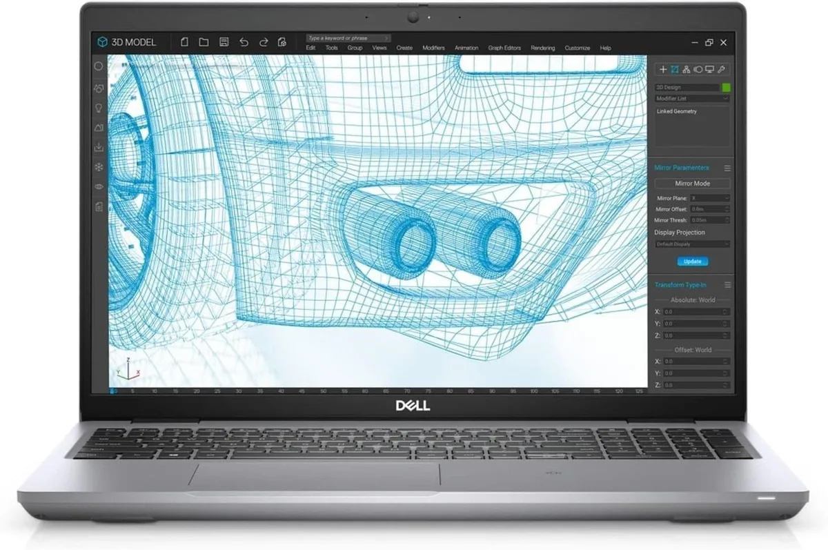 DELL DELL Precision 3561 laptop i5-11500H 16GB 512GB RTX T600 15.6 FHD W10P — product photo