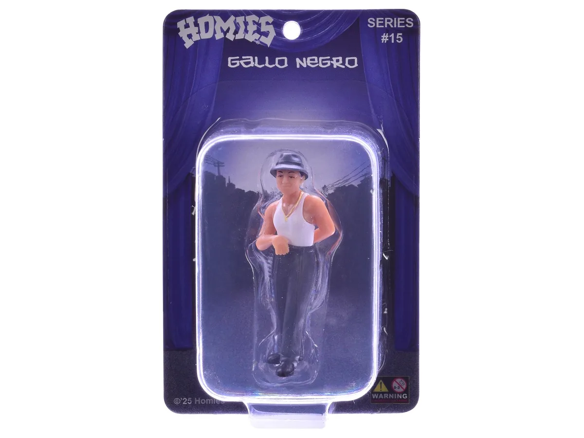 Homies Homies Gallo Negro 1.75" Figure Special Release #1 Series 15 — product photo