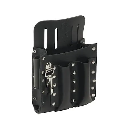 Klein Tools Klein Tools 409-5126 Leather Tool Pouch 5-Pocket Knife Snap — product photo