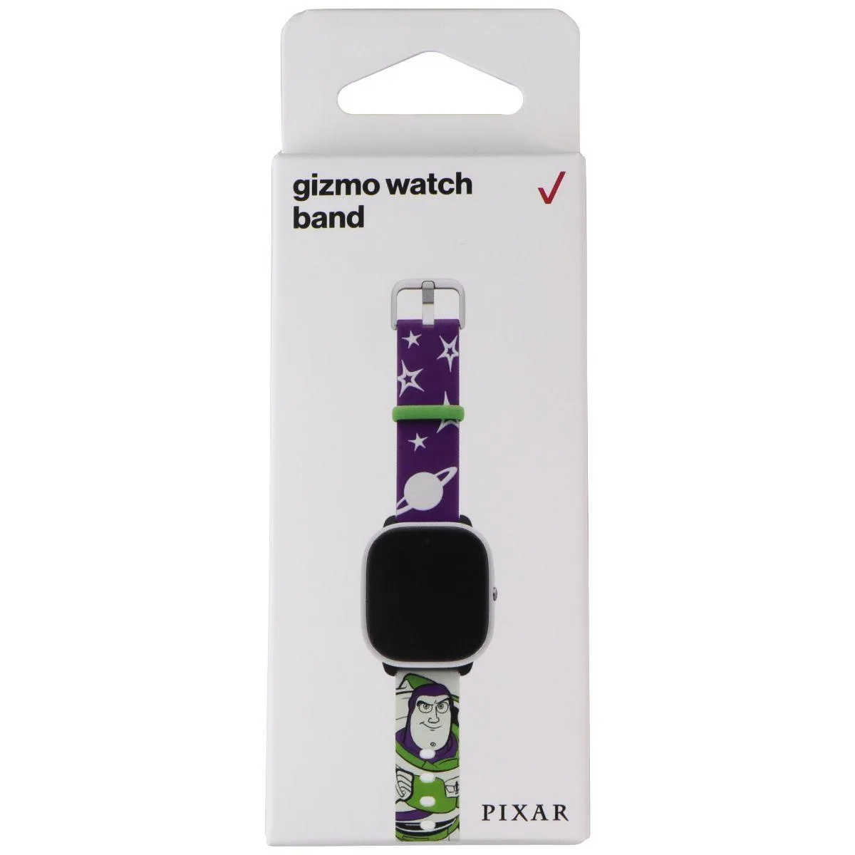 Verizon Verizon Gizmo Watch Band for GizmoWatch and GizmoWatch 2 Buzz Lightyear Multicolor Silicone Strap — product photo