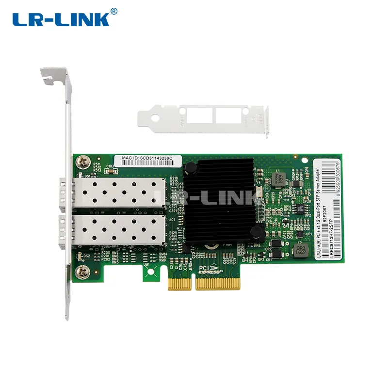 LR-LINK LR-LINK LREC9712HF-2SFP Dual Port SFP Gigabit Network Card — product photo