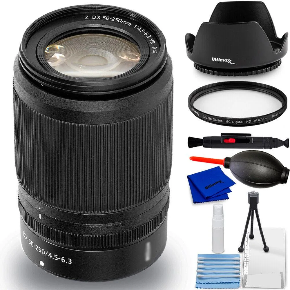 Nikon Global Nikon NIKKOR Z 24-200mm f/4-6.3 VR Lens 20092 7PC Accessory Bundle camera lens — product photo