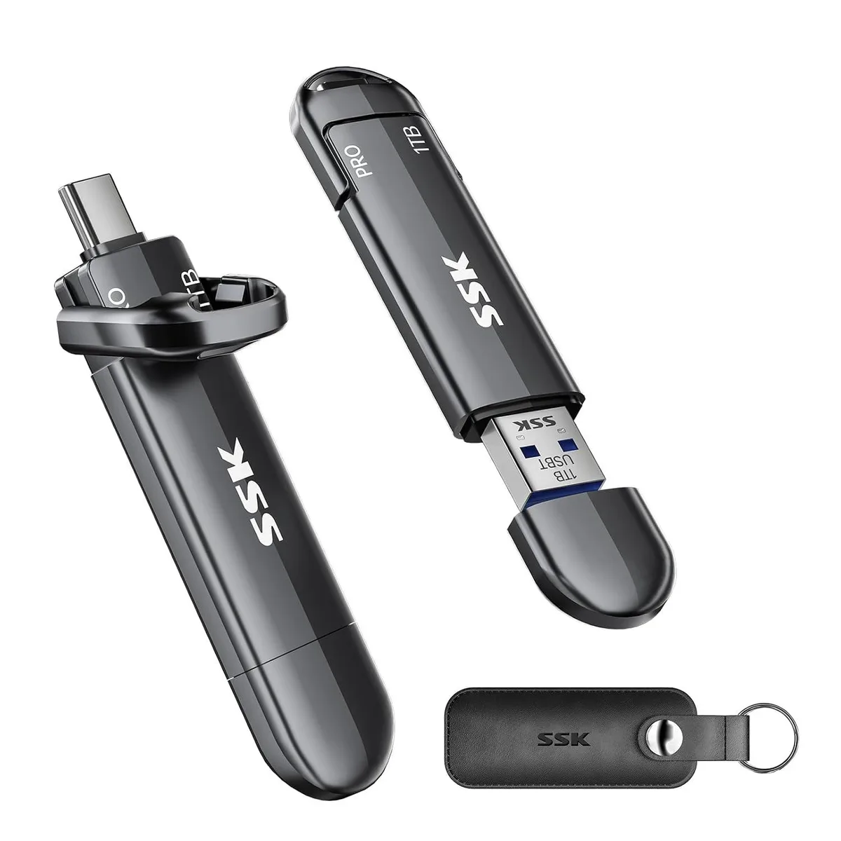 LORDWORLD LORDWORLD 1TB USB 3.2 Gen2 Dual Port SSD Adapter — product photo