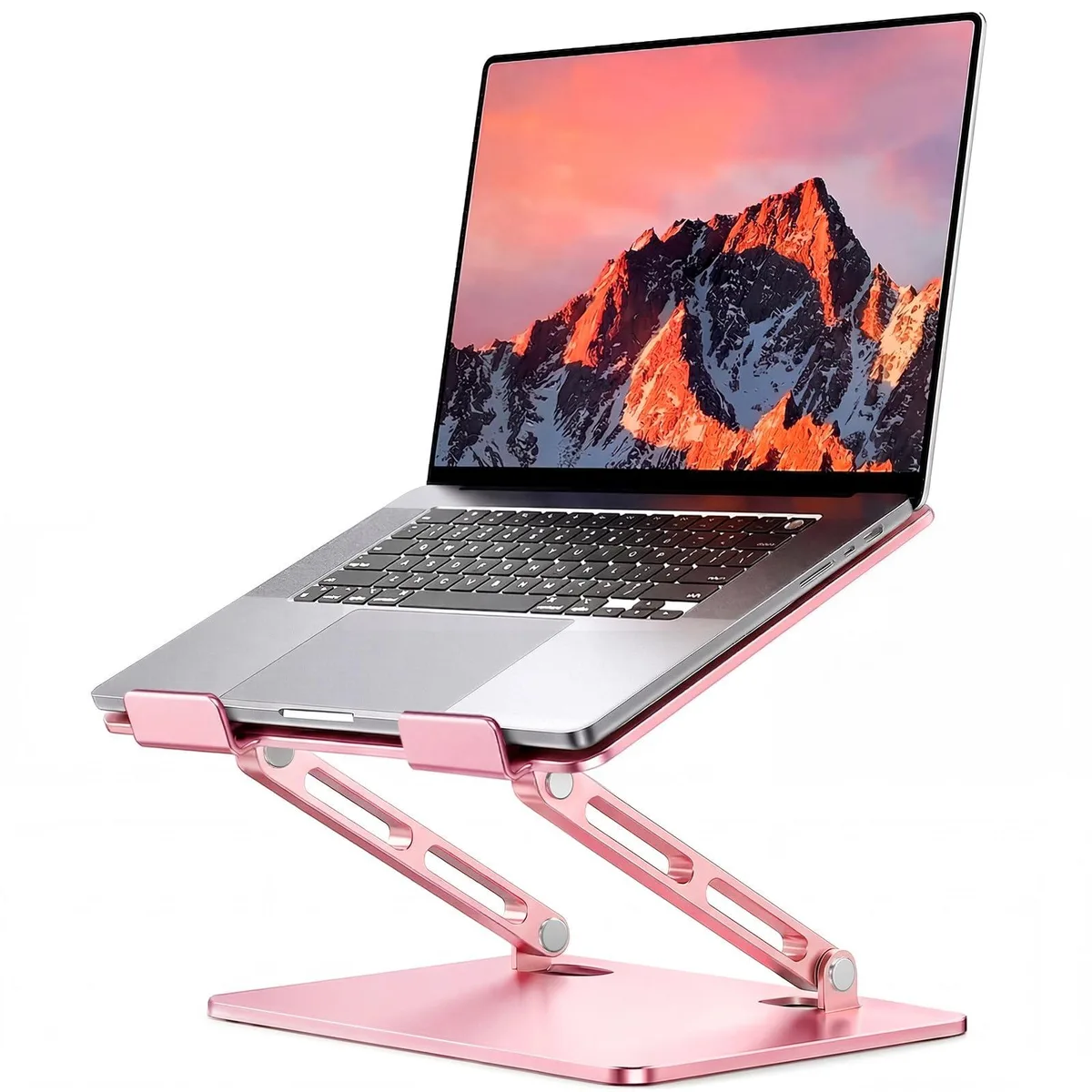 LOXP NH02 Aluminum Laptop Stand Pink 10-15.6' — product photo