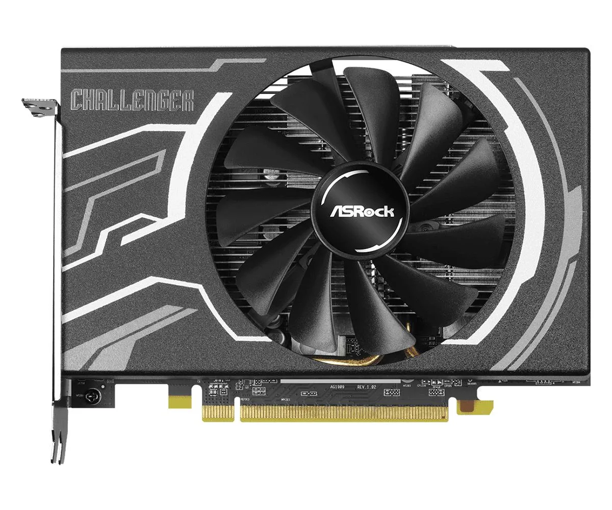 ASRock ASRock Radeon RX 5500 XT Challenger ITX graphics card — product photo
