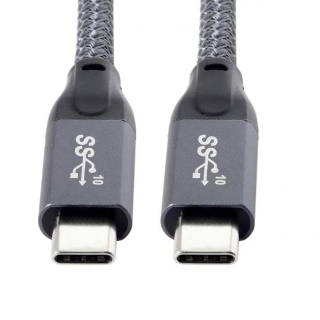 Shenzhen Shenzhong TECH. CO. LTD. Shenzhen Shenzhong TECH. CO. LTD. USB C to USB C Cable 10Gbps 100W Black — product photo
