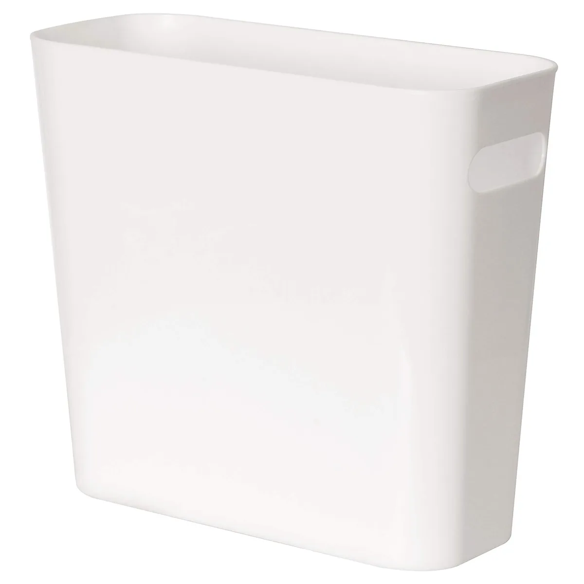 Youngever YE 1.5 Gallon Slim Trash Can White 12 Pack — product photo