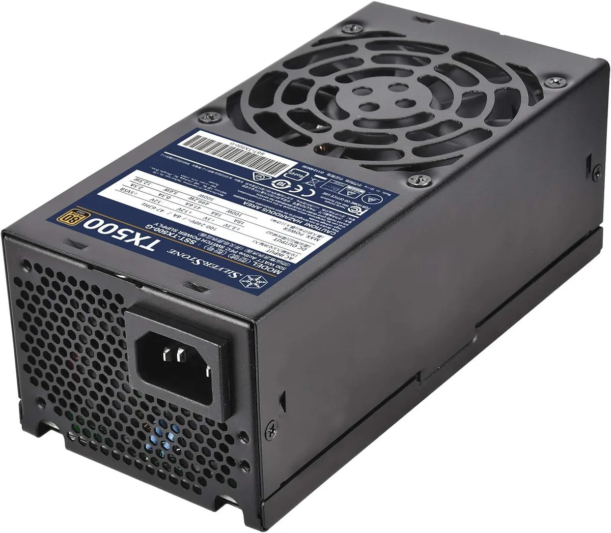 Silverstone Technology Silverstone Technology 500W TFX Power Supply 80 Plus Gold 18 dBA — product photo